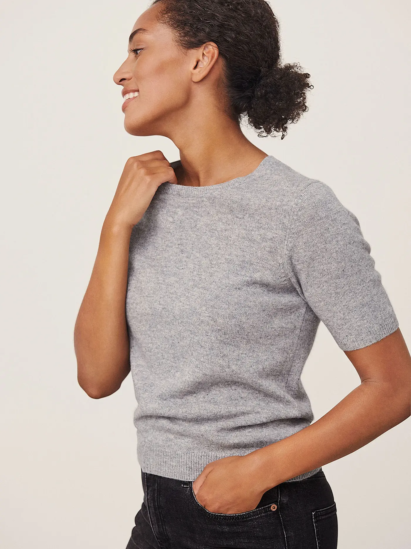 PART TWO | Kaschmir Pullover | grau